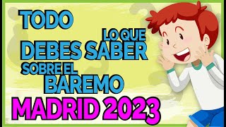 ⚠ TODO lo que debes saber sobre el baremo de las oposiciones de Secundaria en MADRID 2023 [upl. by Lali460]