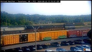 Texarkana Arkansas USA  Virtual Railfan LIVE [upl. by Nevaeh]