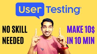 How I made 260 with this website without any skills  User Testing  Hindi [upl. by Tammie]