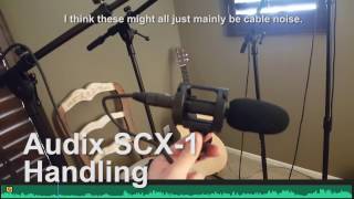 Schoeps MK41 vs Rode NT5 vs Audix SCX1 vs Samson CO2 mic review compare [upl. by Aicargatla]