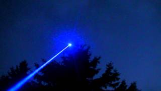 1W Blue Laser Skyshot [upl. by Etterb]