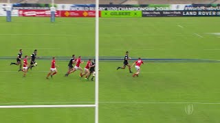 World Rugby U20 Highlights New Zealand v Wales [upl. by Aiuqat310]