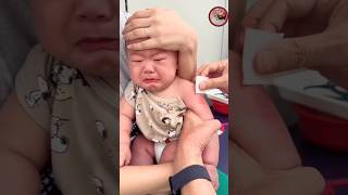 Crying Cute Baby Vaccination Fearshorts [upl. by Strickman]