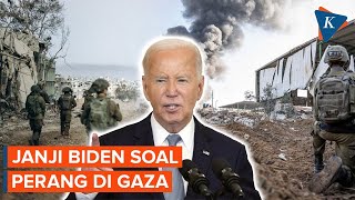 Biden Janji Terus Berupaya Akhiri Perang di Jalur Gaza [upl. by Yznyl]