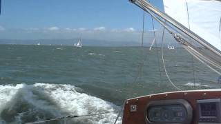 Sailing on SF Bay Bristol 311 [upl. by Javler]