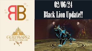 GW2  February 6th Black Lion Update [upl. by Inoliel]