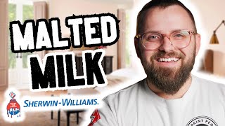 Sherwin Williams Malted Milk A MustTry for Home Improvement Enthusiasts [upl. by Sherris]