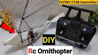 How To Make RC Ornithopter DIY [upl. by Balkin]