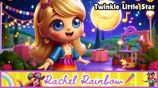 Twinkle Twinkle Little Star  Ms Rachel Rainbow  Fireflies and Falling Stars  Cocomelon [upl. by Rakia]