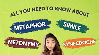 Metaphor simile metonymy synecdoche  all explained in 5 minutes [upl. by Kellie285]