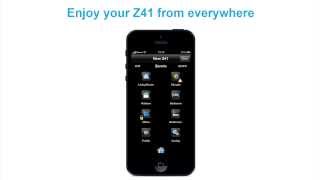 Z41 REMOTE  Zennio APP for KNX remote control [upl. by Oinotnas]