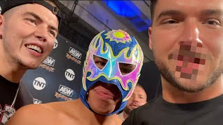 AEW Rampage Debut In Pittsburgh • Ethan Page Vlog [upl. by Aray]