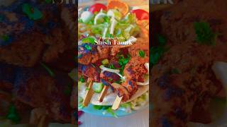 💥Shish Taouk💥 recipe at my channel⬇️ food shishtaouk shishkabab hummus ezme arabicfood [upl. by Yekim]