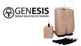 GENESIS EpiduralSpinal Injection Simulator by Epimed [upl. by Enidaj]