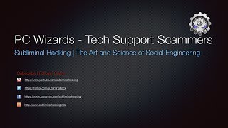 PC Wizard  Tech Support Scammers by Subliminal Hacking [upl. by Notsuj]