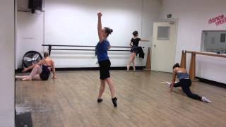 Chassé En Tournant ballet class tutorial intermediate level [upl. by Ennyroc]