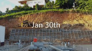 Criblock Retaining Wall Construction 2019 [upl. by Reave]