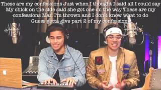 Black Beatles Confessions amp No Problem  Alex Aiono AND William Singe Mashup lyrics [upl. by Andaira]