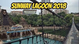 Sunway Lagoon Water Park 2018 KUALA LUMPUR [upl. by Enilada]