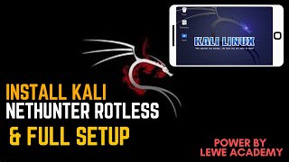 Kali Nethunter Rootless install and Full setup [upl. by Machos769]