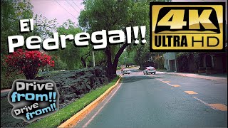 【4K】 México  El Pedregal CDMX manejando por [upl. by Sucul670]