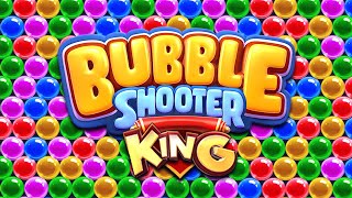 Bubble Shooter King  Pop colorful bubbles with Amazing Features [upl. by Eneloc270]