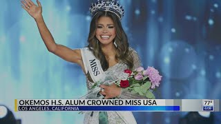 Okemos HS alum crowned Miss USA [upl. by Ivzt]