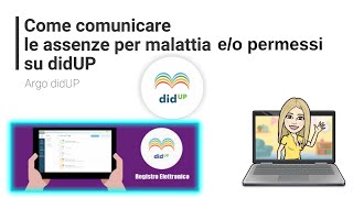 Come comunicare le assenze per malattia o permessi su Argo Did up [upl. by Miranda648]