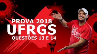 GENÉTICA  PRIMEIRA E SEGUNDA LEIS DE MENDEL  prova UFRGS 2018  questões 13 e 14 [upl. by Atalaya]