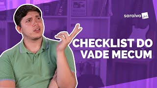 Checklist para escolher o seu Vade Mecum [upl. by Sucramrej]