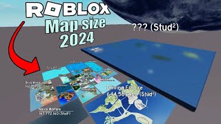 Roblox Map Size Comparison🗺️ 2024 [upl. by Llewon60]