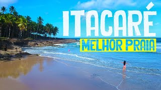 A MELHOR PRAIA DE ITACARÉ Jeribucaçu  Bahia [upl. by Anaahs]