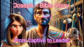 Bible Story  Joseph from Captive to Leader  AI Animation [upl. by Everett950]