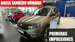 Nuevo DACIA SANDERO NOMADA Stepway Primeras impresiones Review [upl. by Peppy]