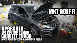 MK75 Golf R back for upgrades Garrett PMax S2 and EQT [upl. by Arriec]