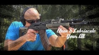 How To Clean amp Lubricate The AK 4774 Pattern Rifle HD [upl. by Alomeda436]