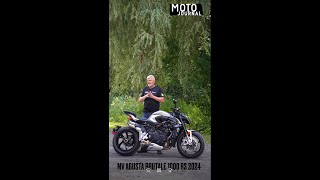 Découvrez la moto MV Agusta Brutale 1000 RS 2024 [upl. by Hyacinthia352]