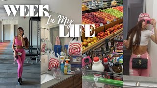 1ST WEEK LIVING ALONE AT 18  gym grocery run apartment shopping packages  more  Yonikkaa [upl. by Schroeder58]