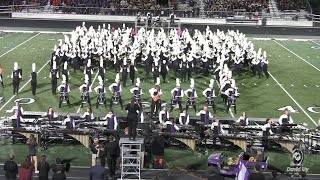 Western Carolina University WCU Marching Band Evening Halftime show at Enka High School 93023 [upl. by Cappella]