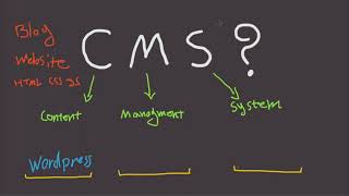 What is a CMS  Content Management Sysytem [upl. by Acey683]