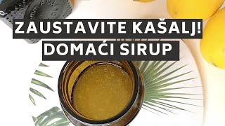 Napravite domaći sirup protiv kašlja očistite pluća i zaustavite kašalj Bakin sirup od 3 sastojka [upl. by Eoin]