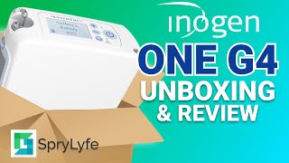 INOGEN ONE G4 Portable Oxygen Concentrator Unboxing amp Review [upl. by Caty]