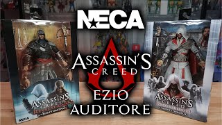 NECA Assassin’s Creed Brotherhood Ezio Auditore amp Revelations Ezio Auditore Action Figure Review [upl. by Nawk129]