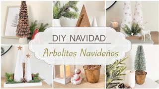 5 IDEAS NAVIDAD 🎄 Arbolitos Navideños Super económicos para DECORACIÓN 2024  DIY Christmas Tree [upl. by Adnama]