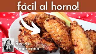 Crujientes Alitas de Pollo al Horno ⭐⭐⭐⭐⭐ [upl. by Aldwin]