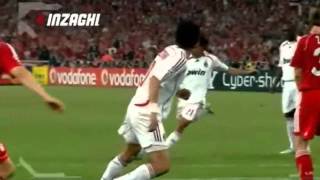 Fillipo Inzaghis Top 10 Goals for Milan [upl. by Junji]