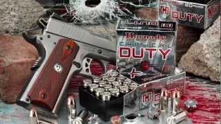 Critical Duty® 45 Auto P from Hornady® [upl. by Eulau]