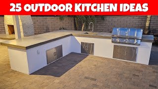 25 Outdoor Kitchen Ideas [upl. by Anigue]