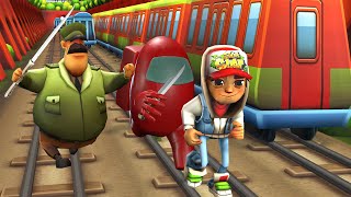 Subway Surfers vs Among US [upl. by Boycie409]