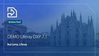 DEMO Liferay DXP 71 [upl. by Airlee]